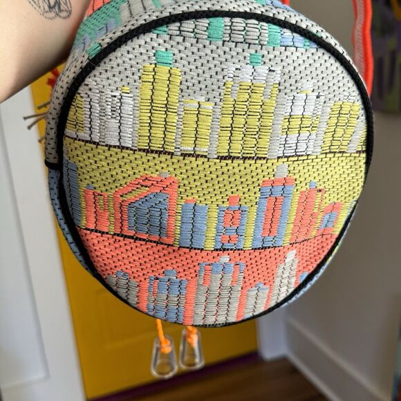 Koku Cuba Bucket Bag Neon Colors Cross Body Designer Made In Greece - Picture 10 of 10